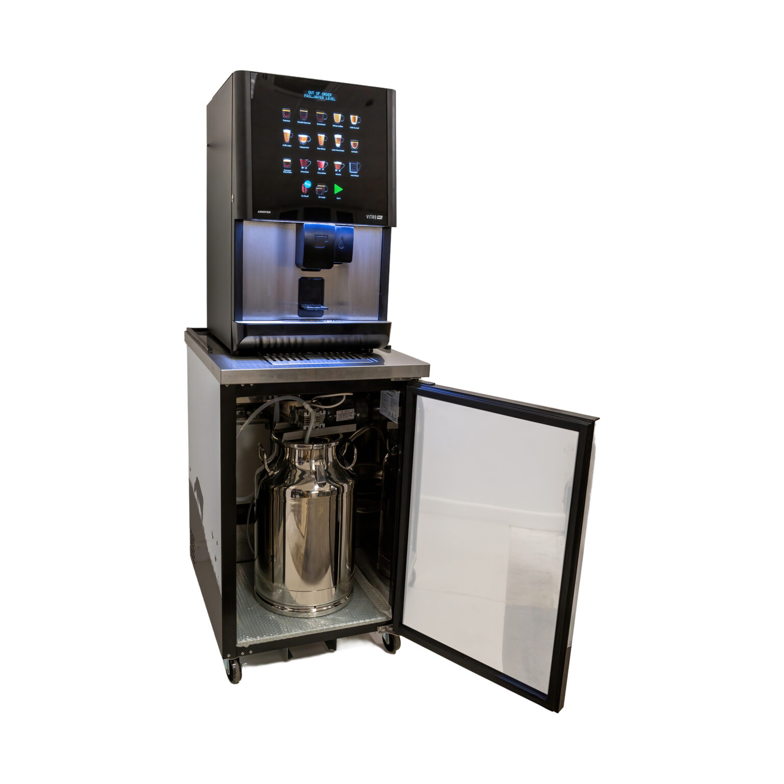 Coffetek Vitro M5 with 40L Milk Fridge & Housing Daisy Vending